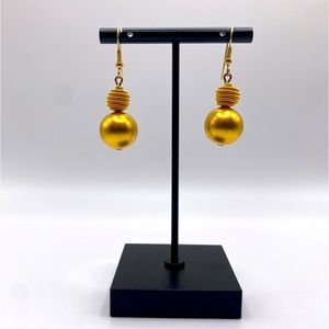 Gold Drop Earrings